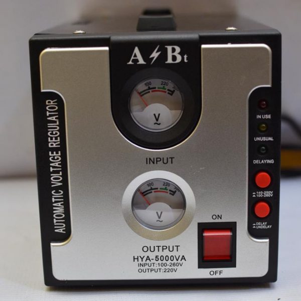 Automatic Voltage Regulator Meter Type HYA-5000VA abt